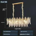 Luxury Feather Crystal Chandelier Lamp - Procure Décor