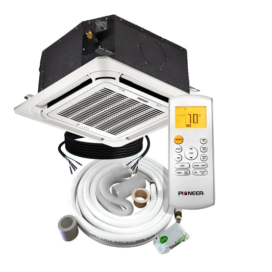 Pioneer Multi Zone 9,000 BTU Ceiling Cassette Air Handler - CB009GMFILCFHD-25