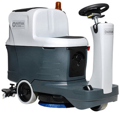 "Advance SC2000 20D Floor Scrubber, 20", 18.5 Gal, Disk, Battery, Ride On - 56384071"