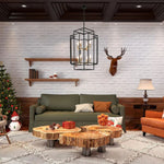 Rustic Radiance Tiered Chandelier - 8-Lights - Procure Décor