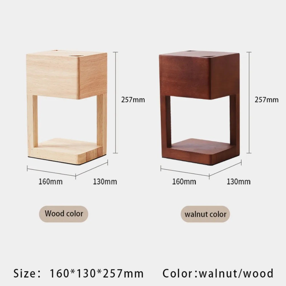 Dimmable Wooden Wax Melt Warmer Lamp