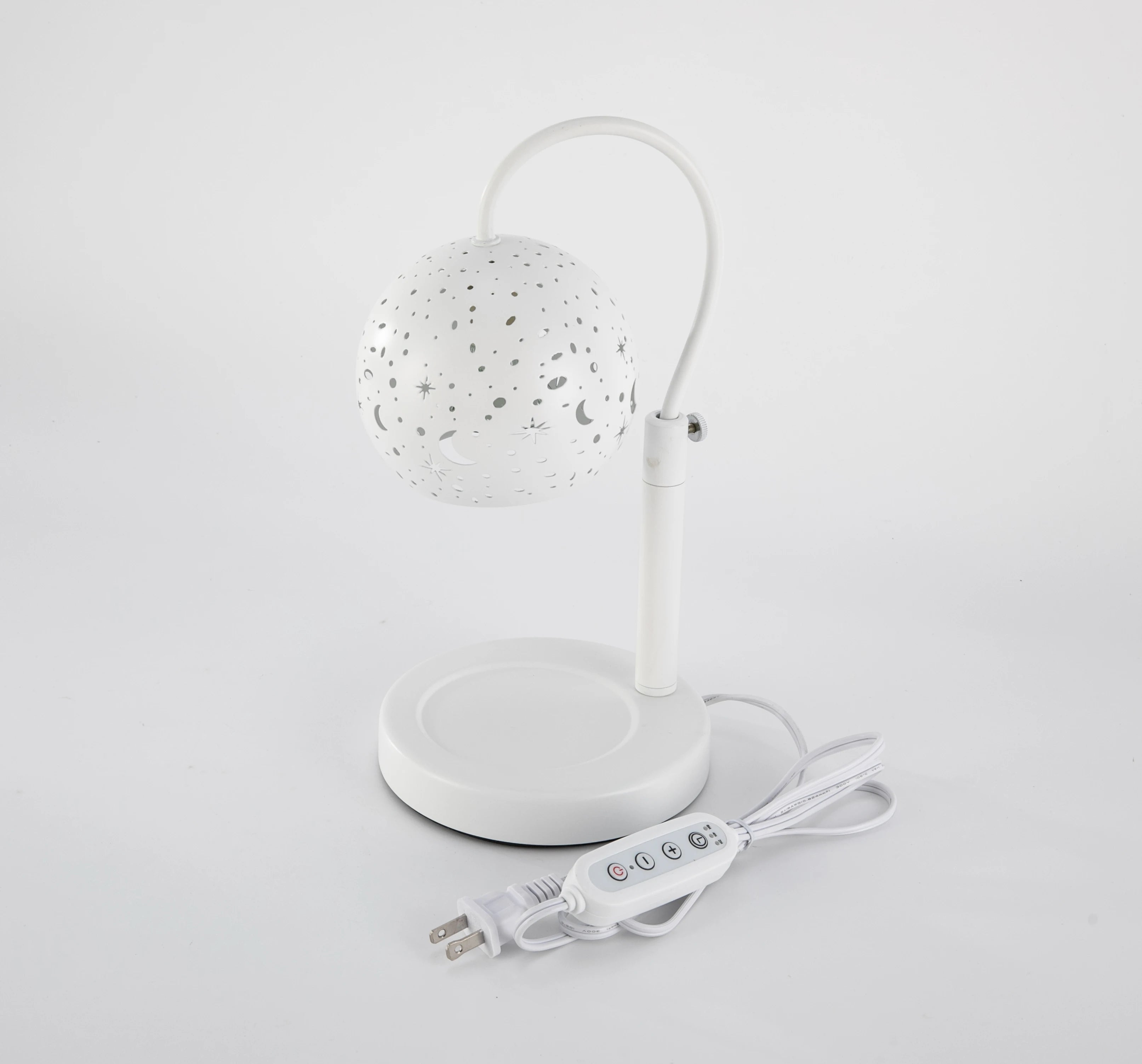 Adjustable Timer Candle Warmer Table Lamp