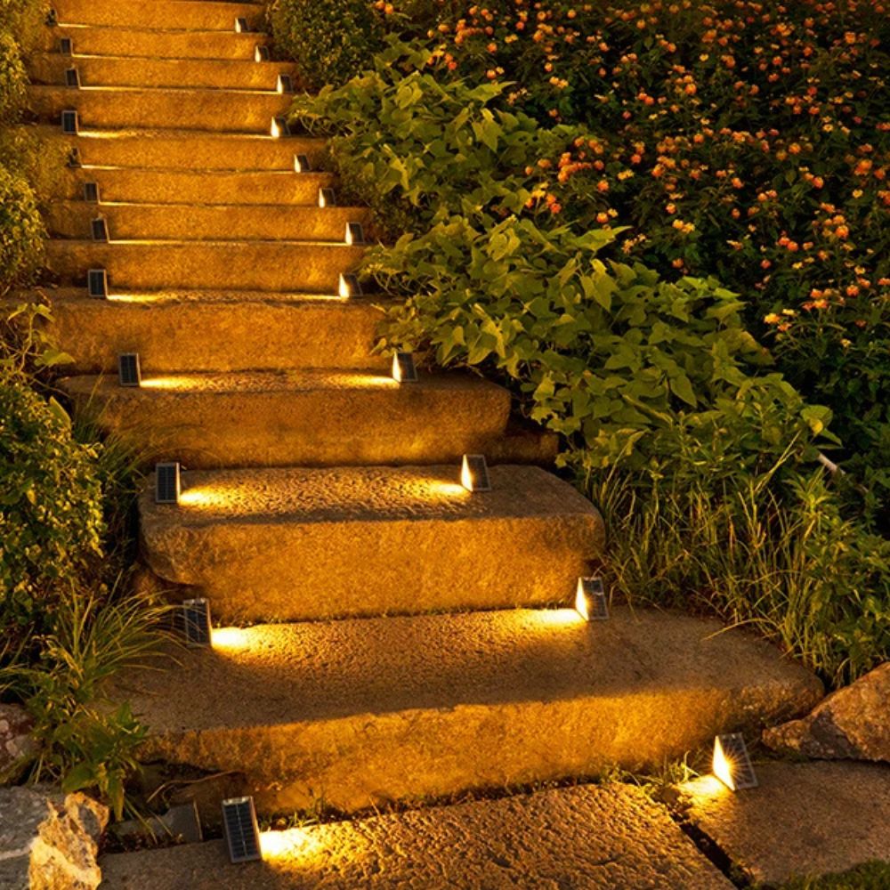 Solar Vista Steps Lights - 12 Pack