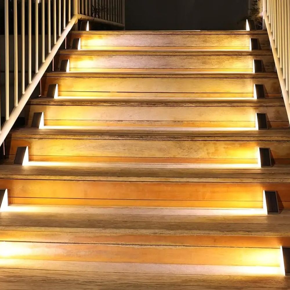 Solar Vista Steps Lights - 12 Pack