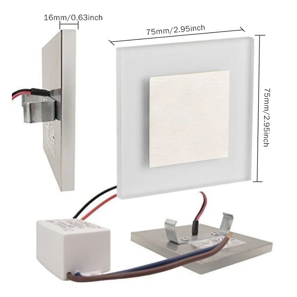 Step Aura Square Lamp