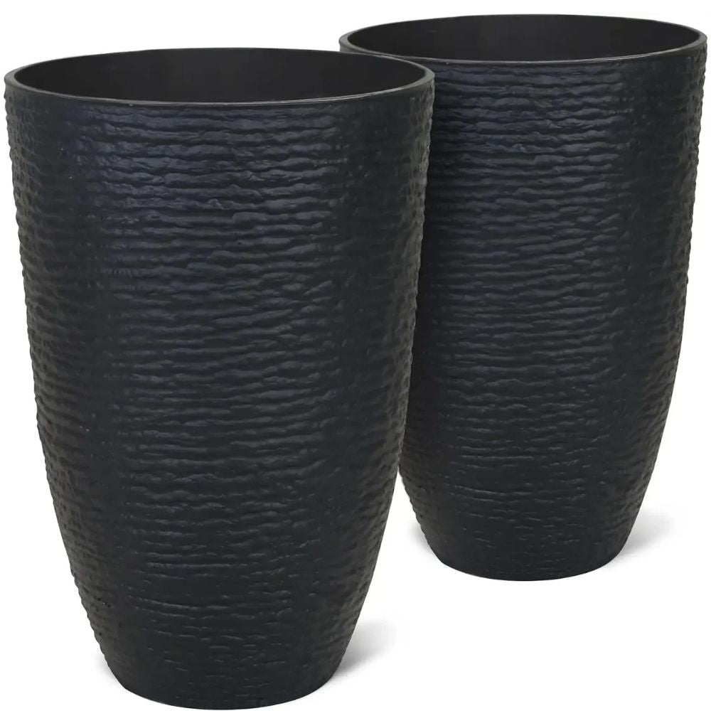 Tall 9 Gallon Round Planters for Indoor Plants