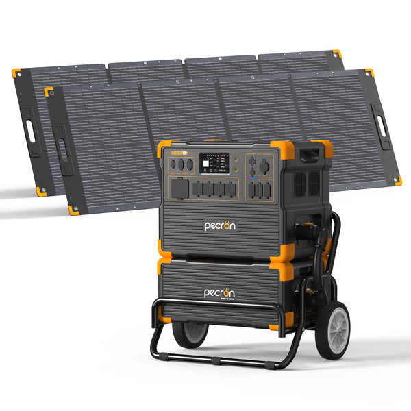 PECRON E3600LFP Solar Generator Kit 3600W 3072Wh - E3600LFP