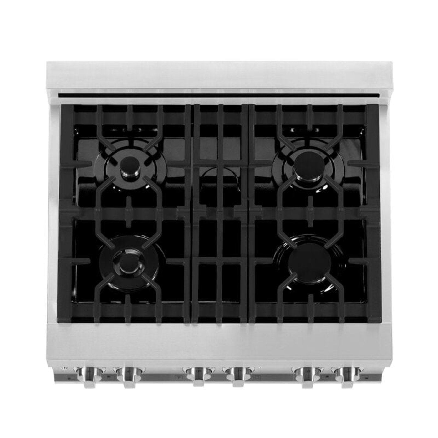 ZLINE Appliance Package - 30 in. Gas Range and 30 in. Range Hood, 2KP-RGRH30