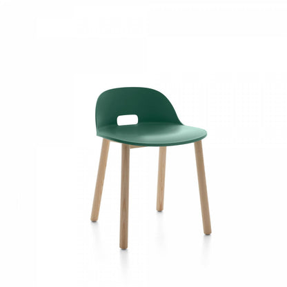 Emeco Alfi Low Back Chair - ALFI18ALDARKBROWN