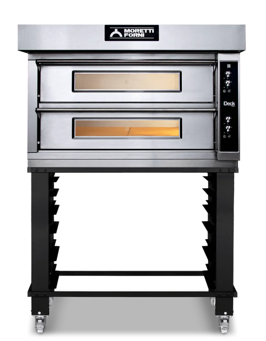 AMPTO iDeck electronic Control Electric Pizza Oven 41"W x 41"D chamber. 1 Deck - ID-M 105.105