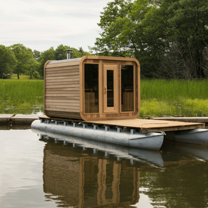 Dundalk Leisure Knotty Cedar Outdoor Luna Sauna - 862LUE