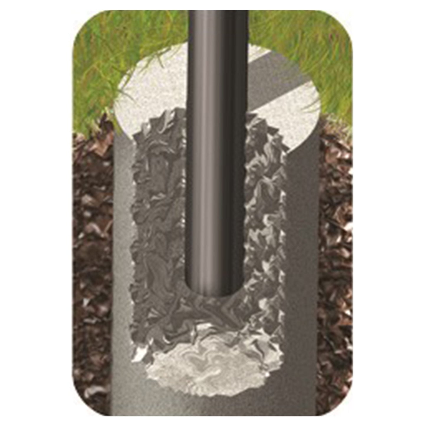 Pilot Rock Jumbo Park Style Steel Outdoor BBQ Charcoal Grill and Post, 2 Pack - 415881