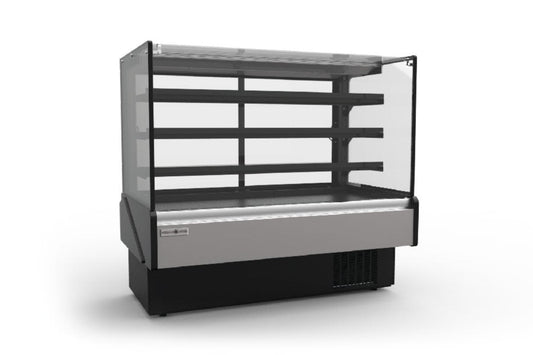 Hydra-Kool  | 60" Wide Self Contained Flat Glass Bakery Display Case - KBD-FG-60-S