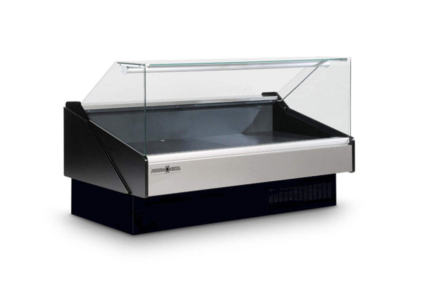 Hydra-Kool  | 101" Wide Self Contained Curved Glass Deli Display Case - KFM-CG-100-S