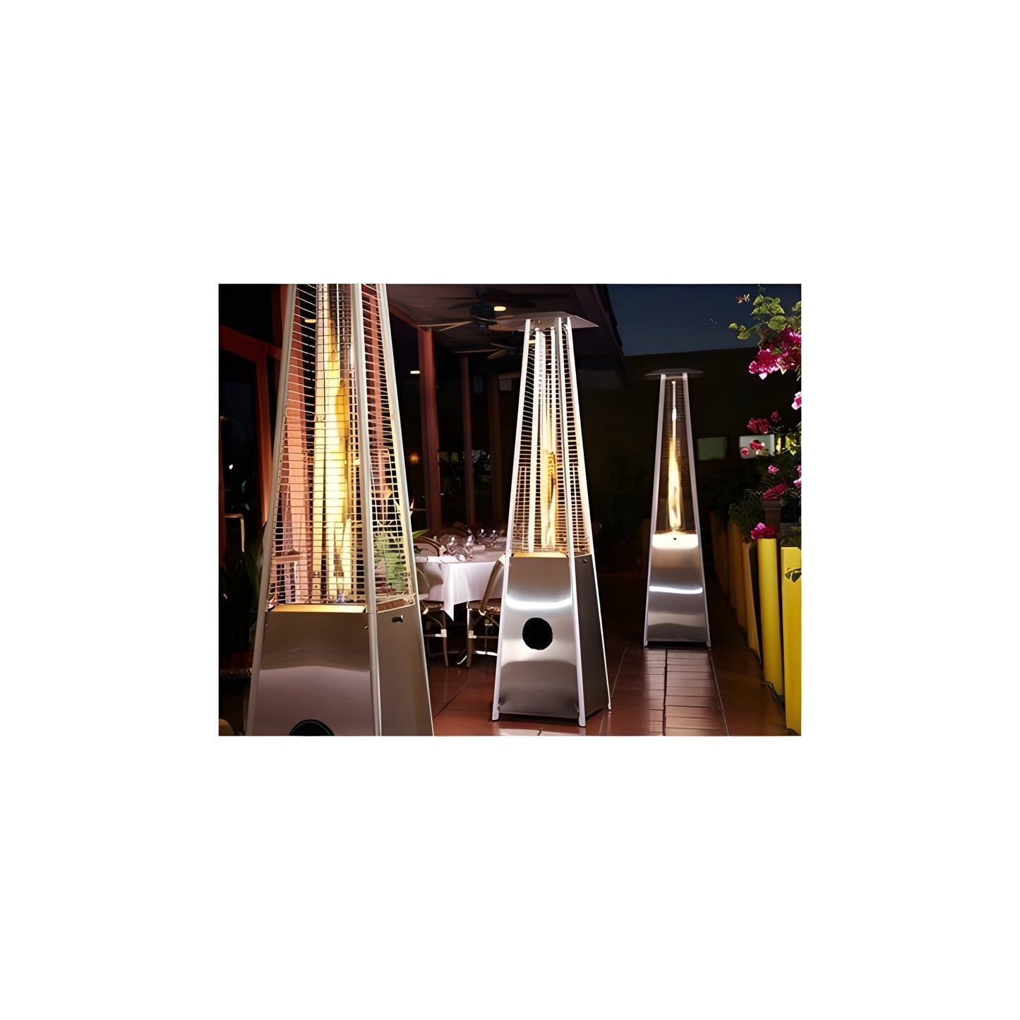 AZ Patio Heaters Quartz Glass Tube - Stainless Steel