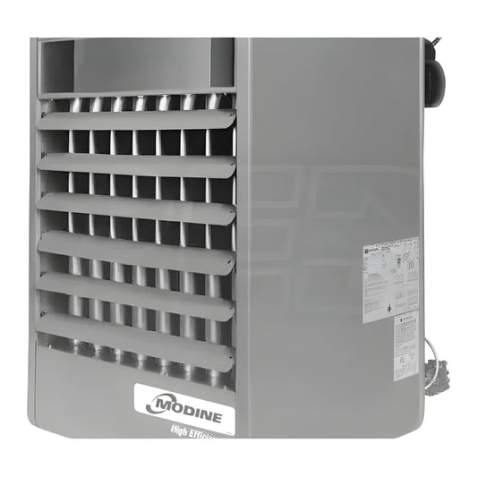 Modine Commercial Workspace Heater - 250K BTU/Intermittent Pilot Ignition/LP/Single Stage w/Aluminized Steel Heat Exchanger & Burner