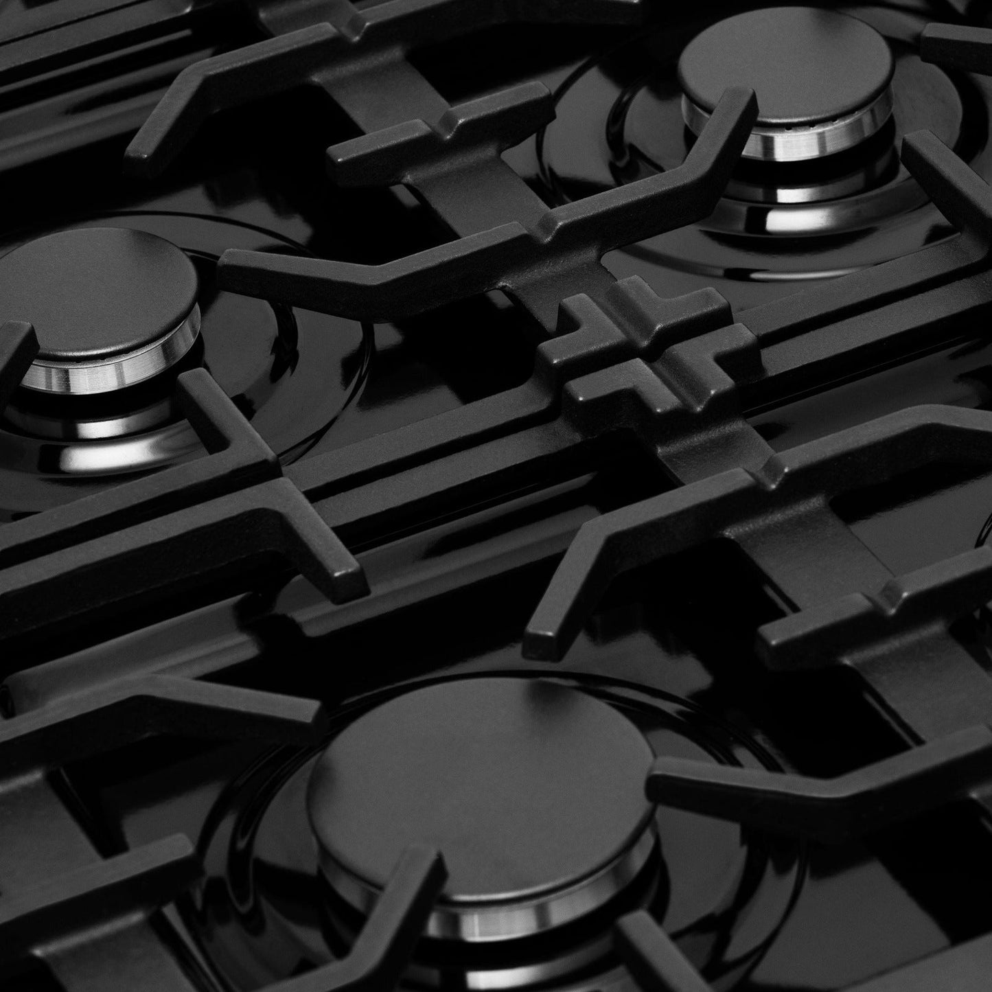 ZLINE 36 in. Professional 4.6 cu. ft. Gas Range in Stainless Steel - Black Matte, RG-BLM-36