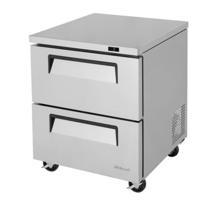 Turbo Air Super Deluxe Undercounter & Worktop Refrigeration - TUF-28SD-D2-N