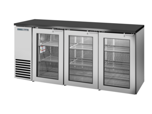 True Mfg. - General Foodservice  Back Bar Coolers - TBB24-72-3G-Z1-BST-S-1