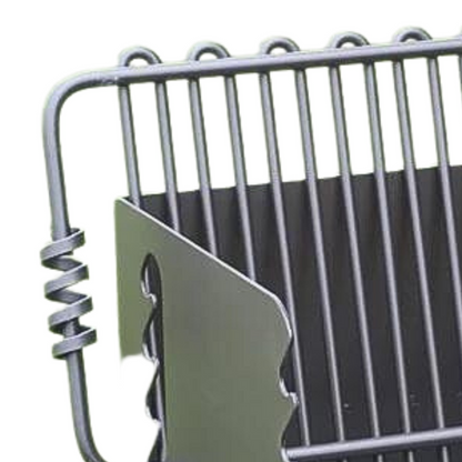 Pilot Rock CBP-135 Park Style Outdoor BBQ Charcoal Grill with Swivel, 6 Pack - 415879