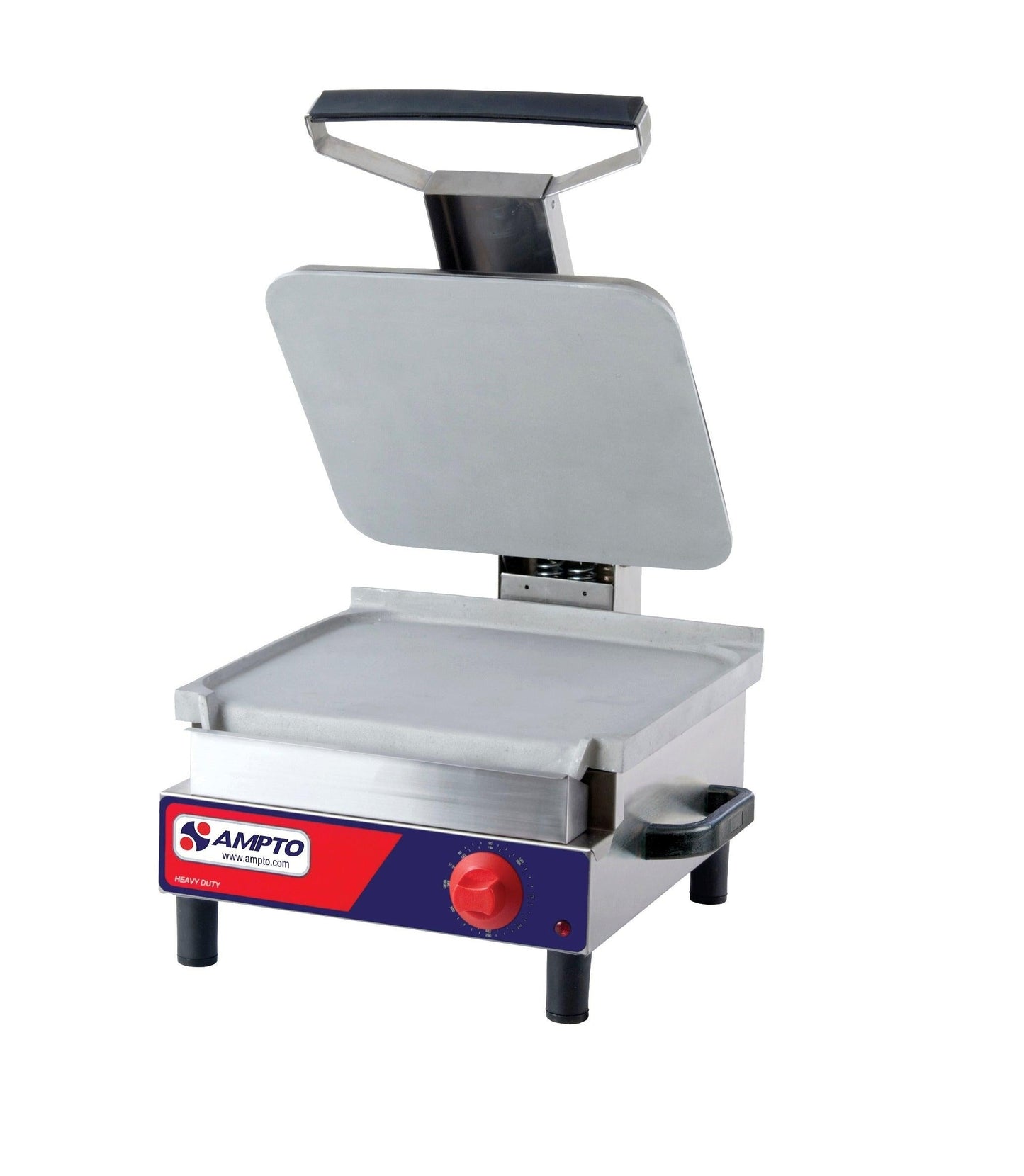 AMPTO ASL Single Sandwich Grill 12'' x 13-3/4'' Flat - SASL