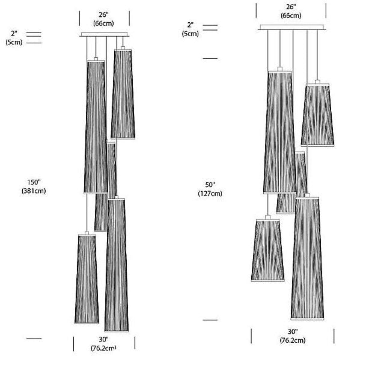 Pablo Designs Solis Chandelier 5 - Procure Décor