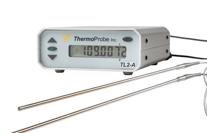 ThermoProbe Dual Probe Benchtop Reference Thermometer - TL2-A-No Probe