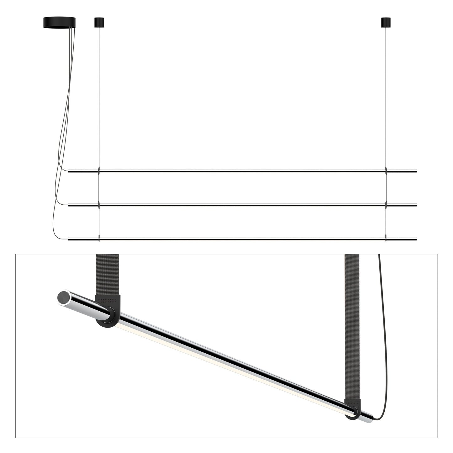 Pablo Designs T.O. Pendant 3 Stack - Procure Décor