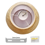 Bamboo Breeze Flush Mount Ceiling Light - Procure Décor
