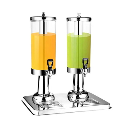 Wundermaxx Stainless Steel Double Juice Dispenser, 2 x 5 Liters - 920.16
